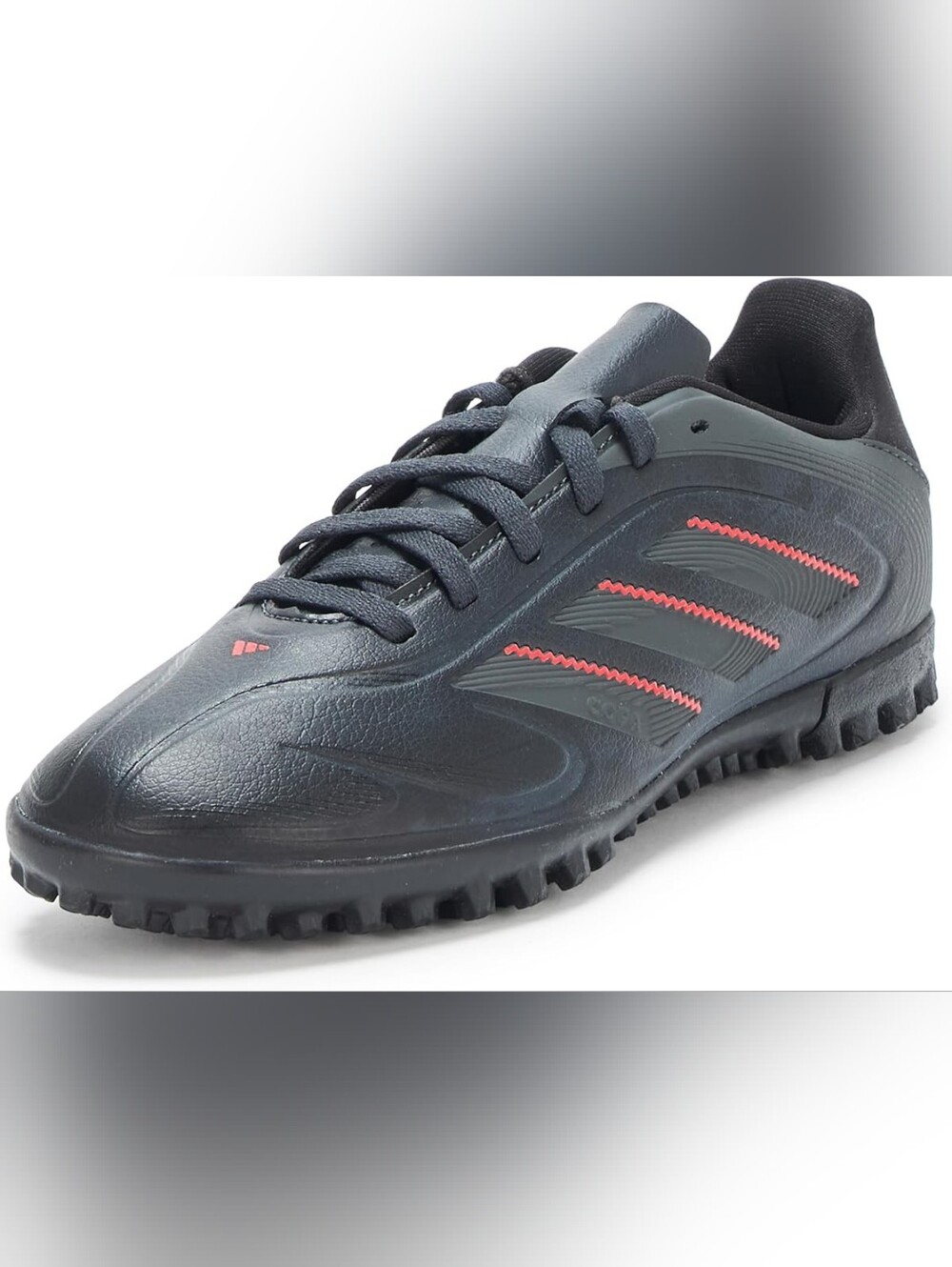 Adidas Kid’s Copa 3 Turf Soccer Shoes Sneakers Black with Red Trim Size 1